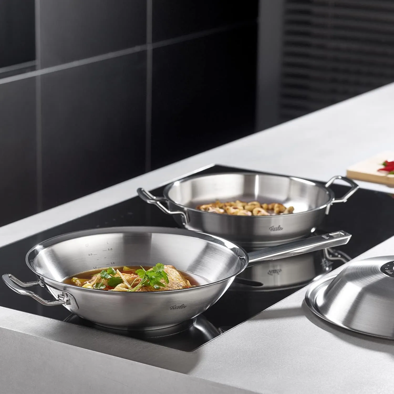 Fissler Original-Profi Collection Stainless Steel 9.5 Inch Serving Pan