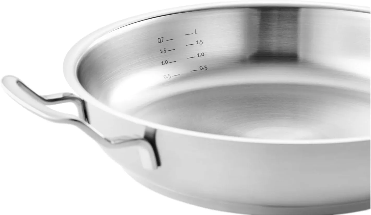 Fissler Original-Profi Collection Stainless Steel 9.5 Inch Serving Pan