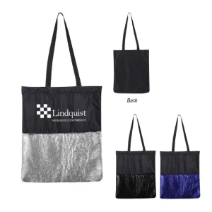FLIP SEQUIN TOTE BAG