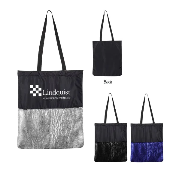 FLIP SEQUIN TOTE BAG