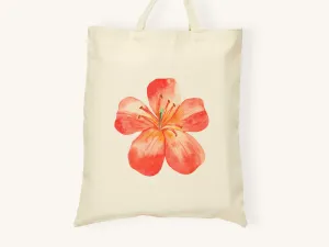 Floral Canvas Tote