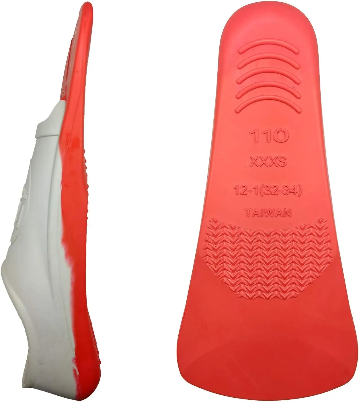 Flow Premium Rubber Short Blade Fins for Swim and Lap Training - Youth Sizes for Kids, Young Men, and Women