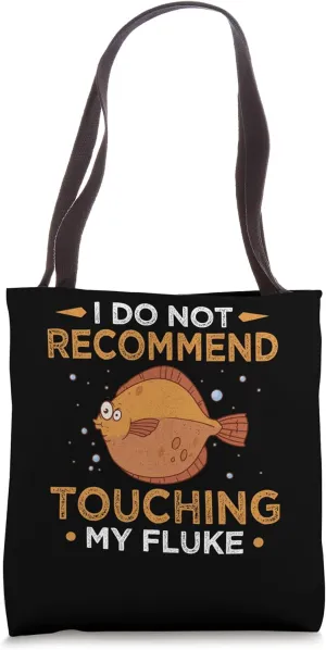 Fluke Fisher Essentials Fluke Fishing Gear Fluke Fisherman Tote Bag