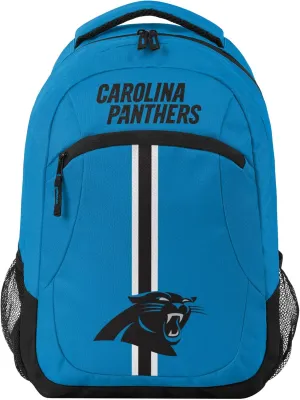 FOCO Carolina Panthers NFL Alternate Color Action Backpack - Blue