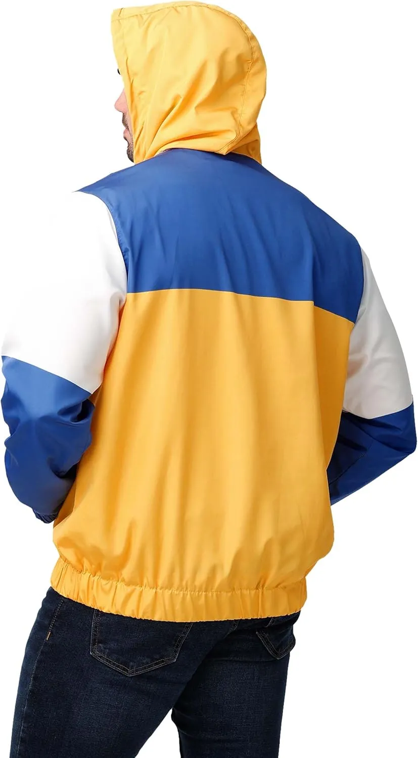 FOCO Men's NBA Team Logo Warm-up Windbreaker Jacket
