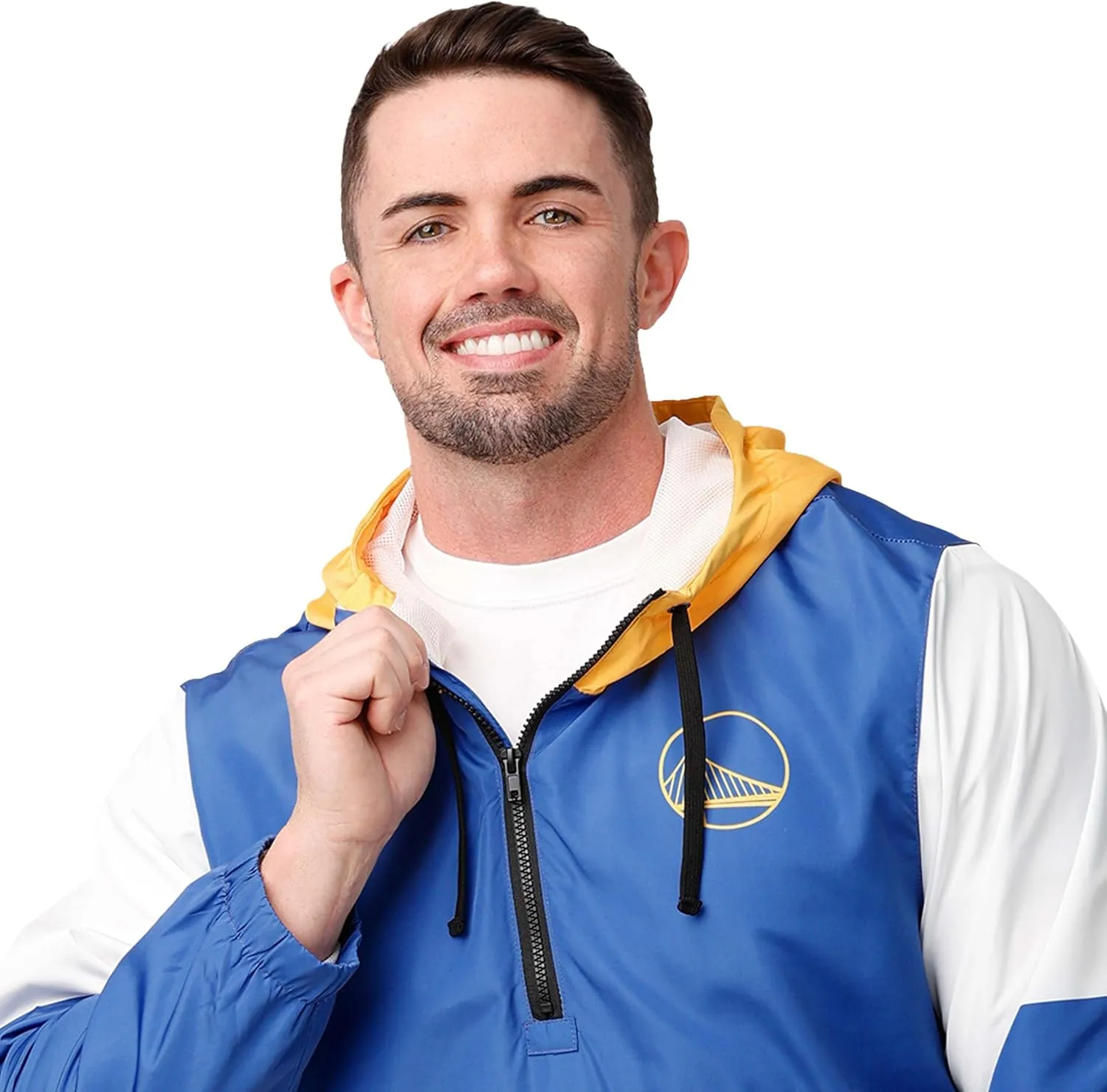 FOCO Men's NBA Team Logo Warm-up Windbreaker Jacket