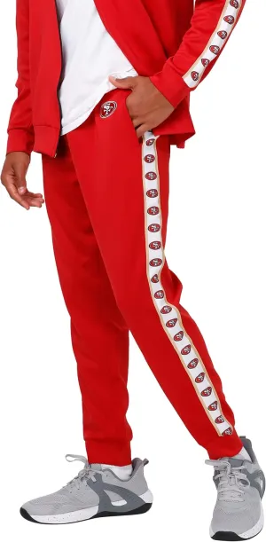 FOCO Men's NFL Team Color Stripe Logo Track Suit