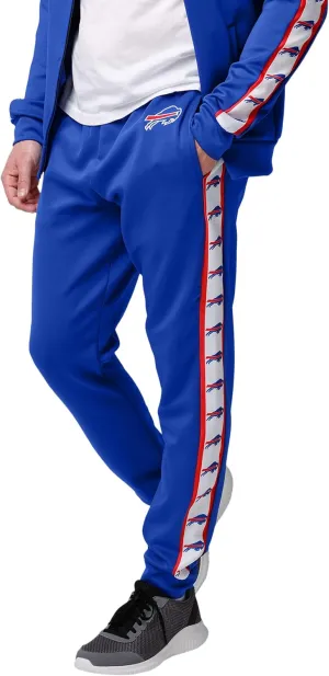 FOCO Men's NFL Team Color Stripe Logo Track Suit
