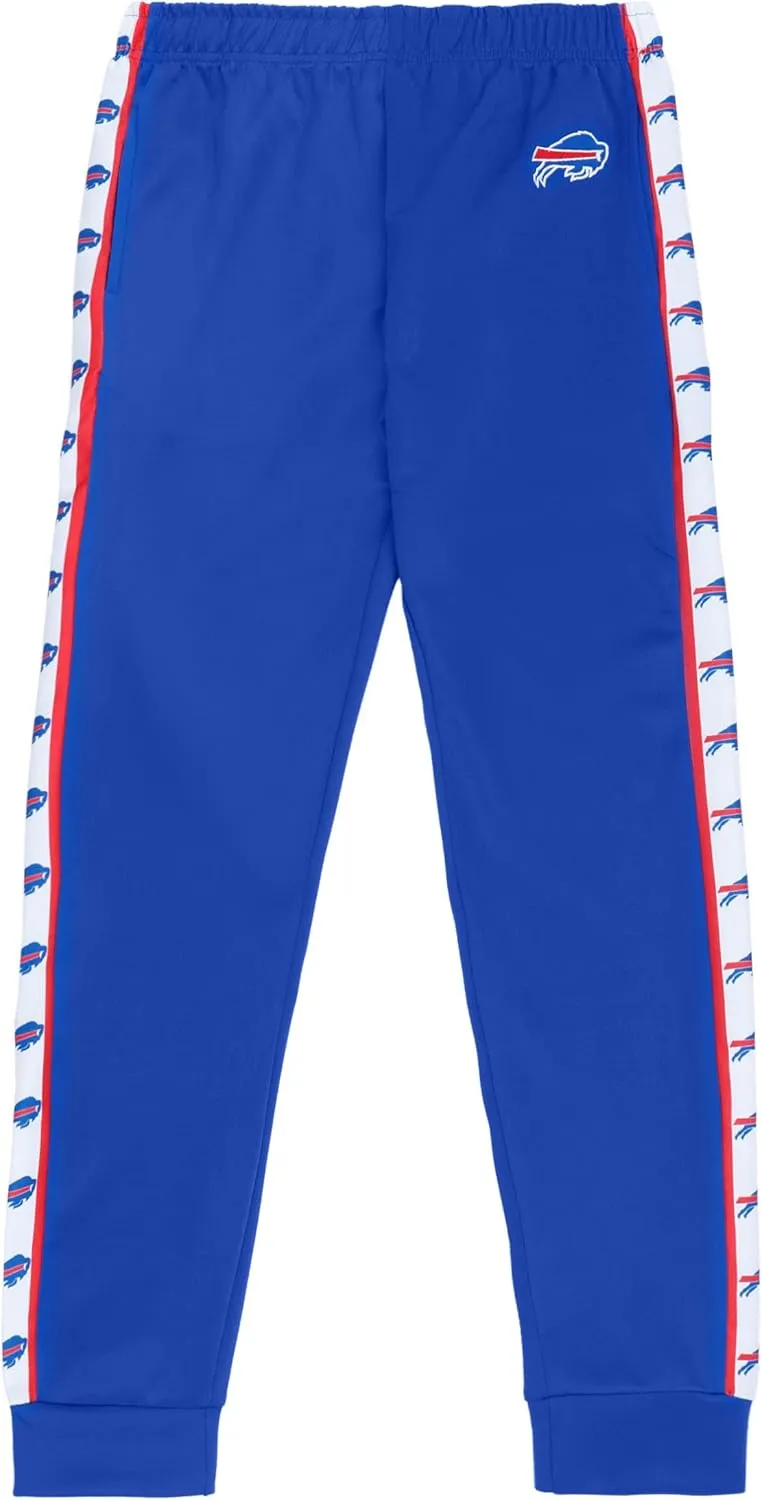 FOCO Men's NFL Team Color Stripe Logo Track Suit
