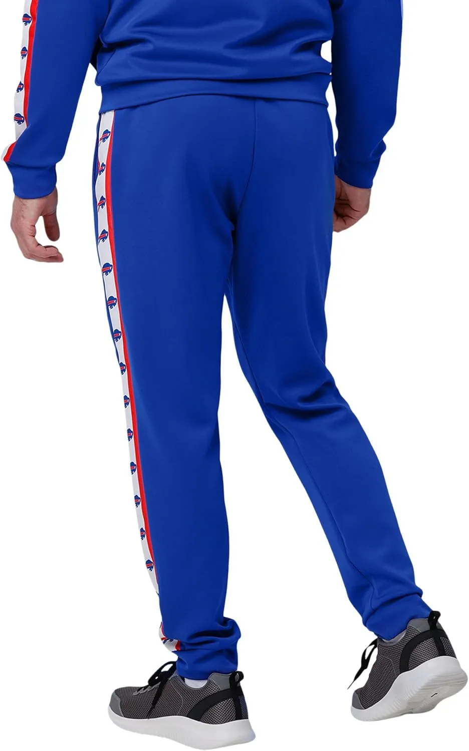 FOCO Men's NFL Team Color Stripe Logo Track Suit