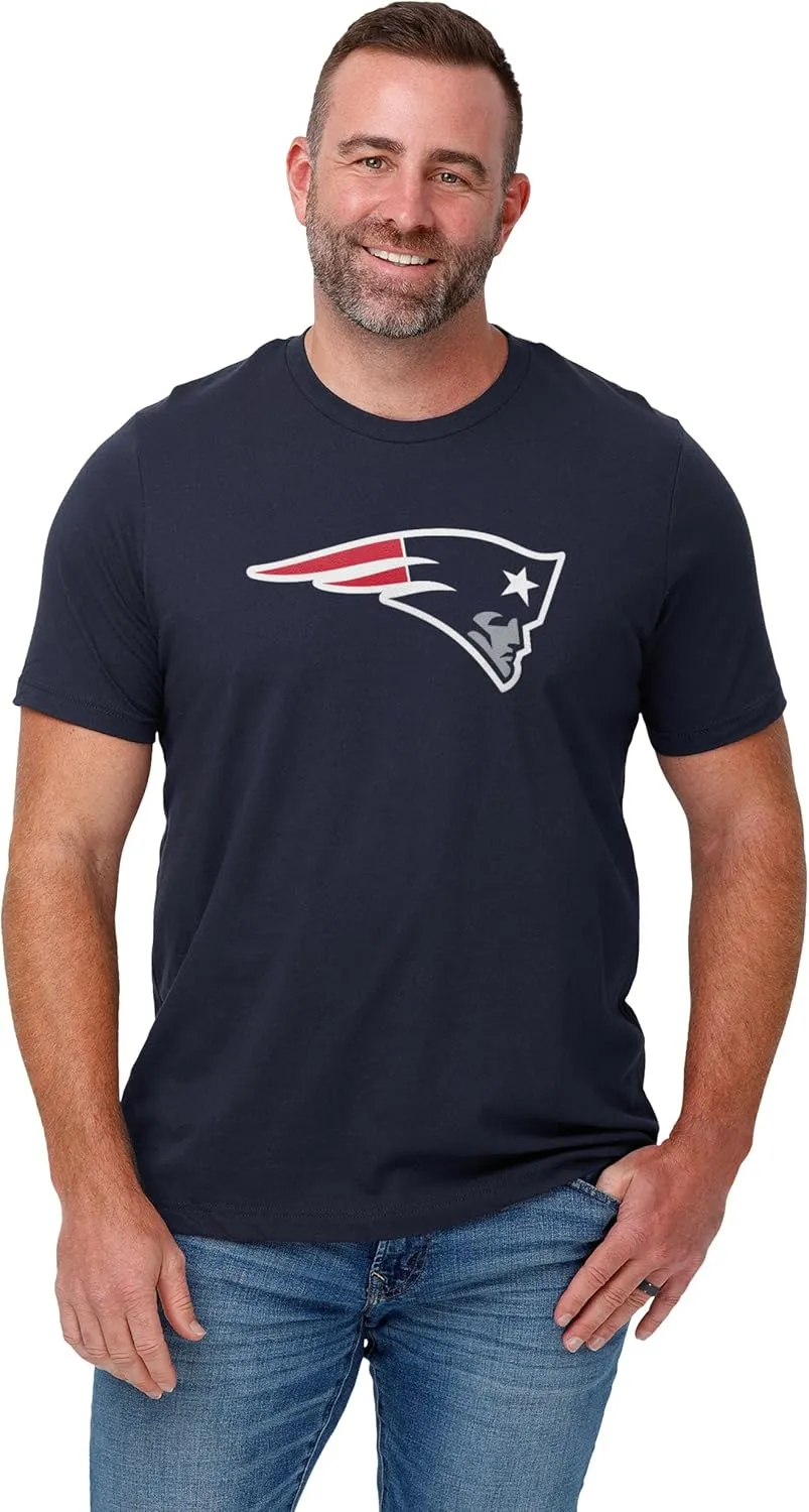 FOCO Men's Standard NFL Team Logo Short Sleeve T-Shirt, Primary Color, X-Large