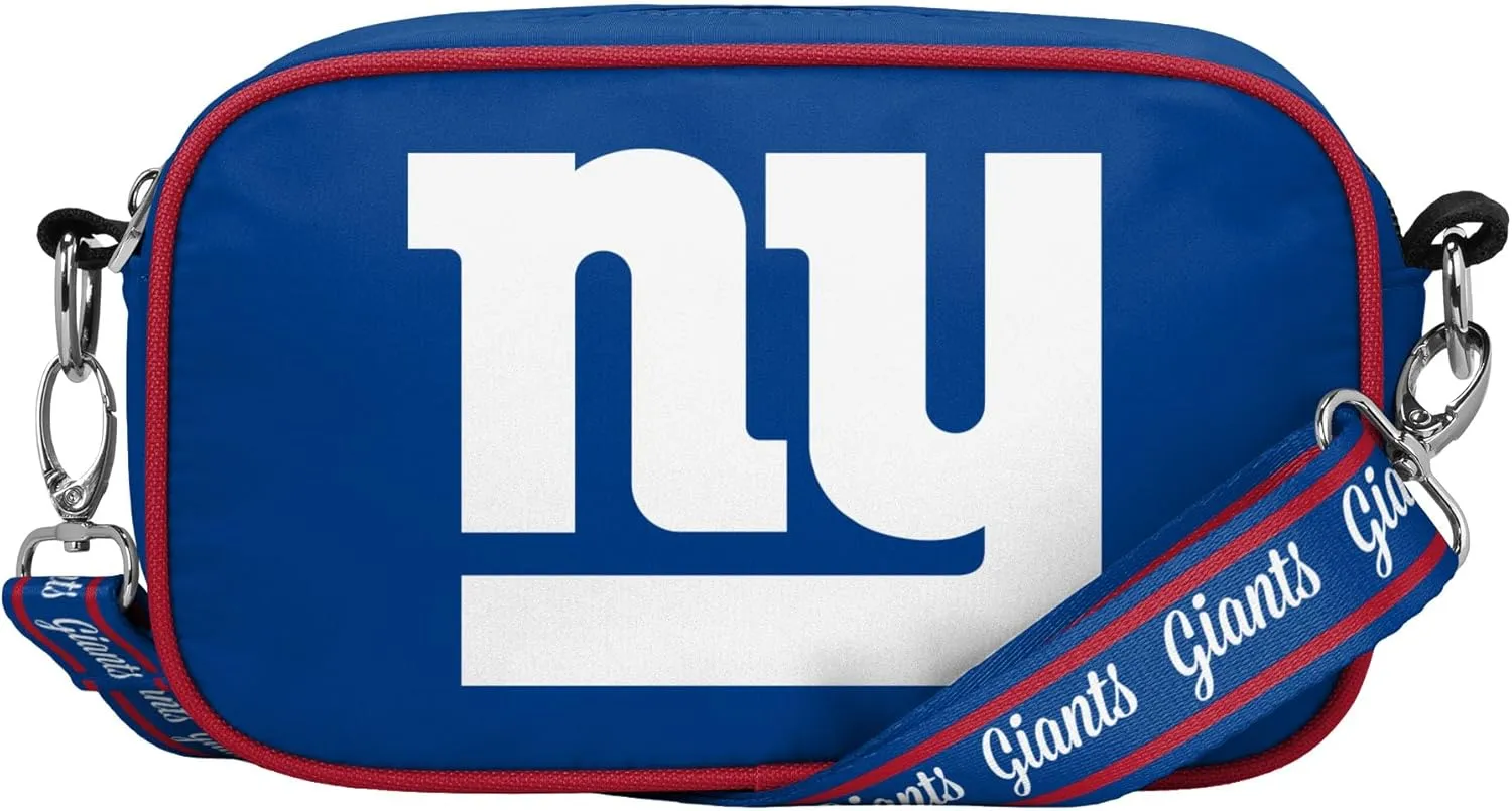 FOCO NFL Logo Solid Crossbody Bag, Team Color