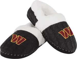 FOCO NFL Womens NFL Team Color Moccasin Slippers
