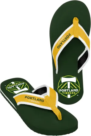 FOCO Portland Timbers 2013 Mens Team Color Contour Flip Flop