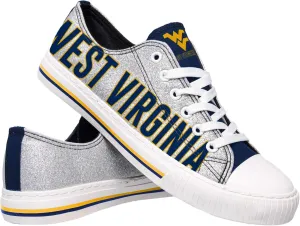 FOCO womens Ncaa College Team Logo Fashion Low Top Canvas Sneakers Shoes