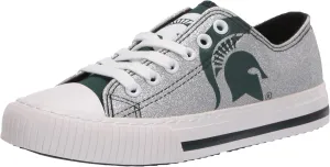 FOCO womens Ncaa College Team Logo Fashion Low Top Canvas Sneakers Shoes