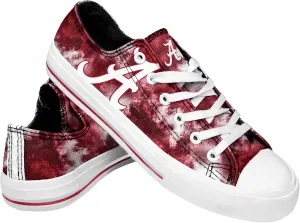 FOCO Women's NCAA College Team Logo Fashion Low Top Canvas Sneakers Shoes