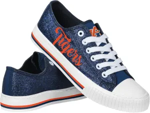 FOCO Women's NCAA College Team Logo Fashion Low Top Canvas Sneakers Shoes