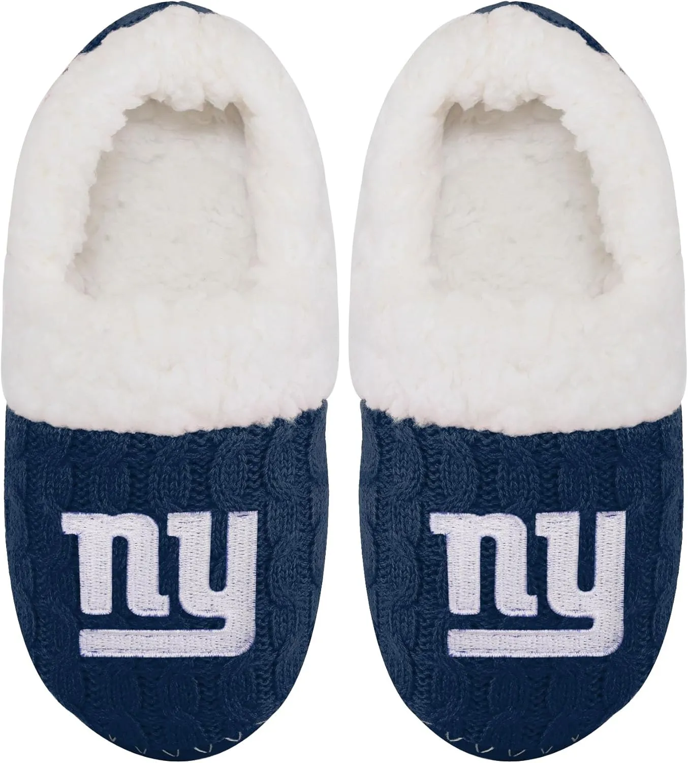 FOCO Women's NFL Team Color Moccasin Slippers