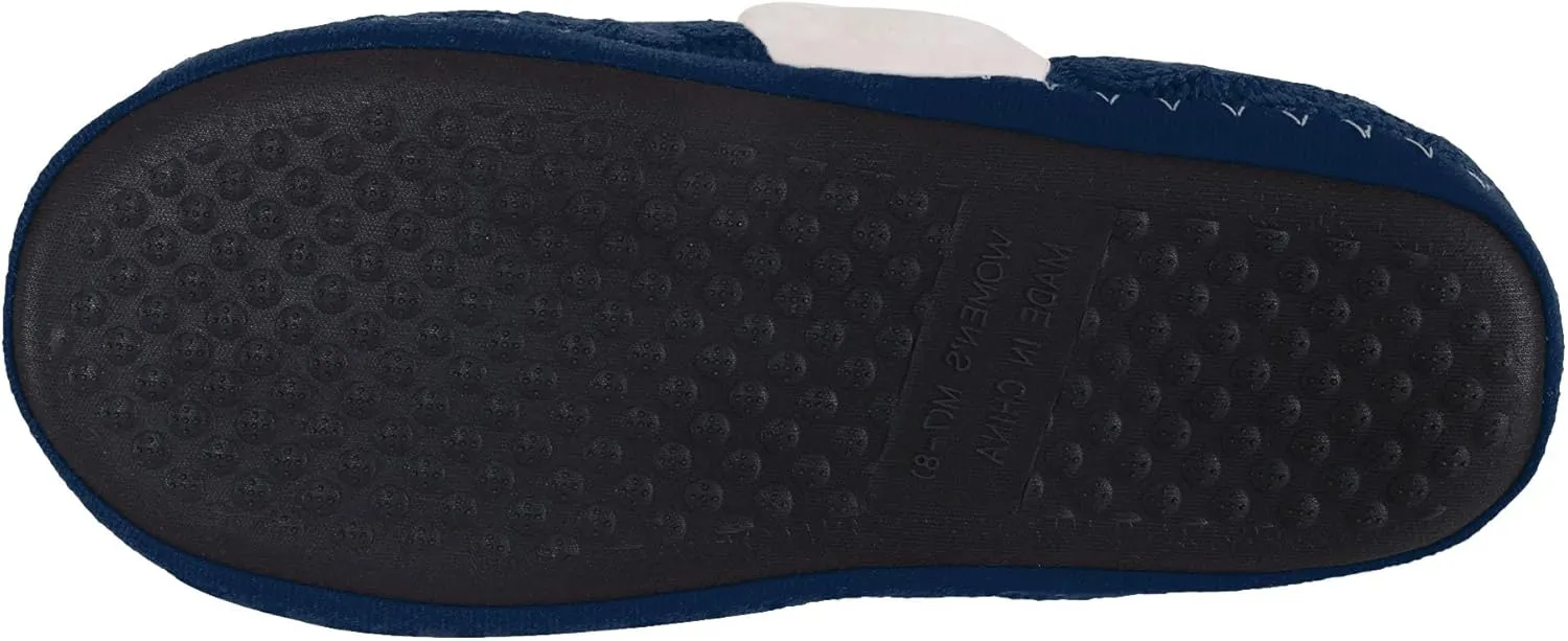 FOCO Women's NFL Team Color Moccasin Slippers