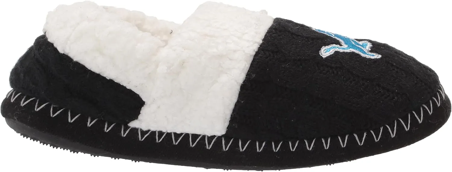 FOCO Women's NFL Team Color Moccasin Slippers