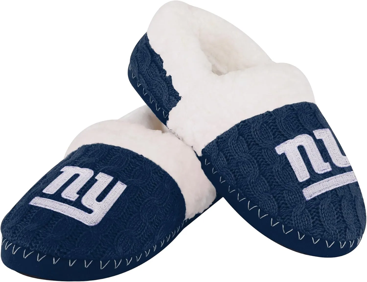 FOCO Women's NFL Team Color Moccasin Slippers