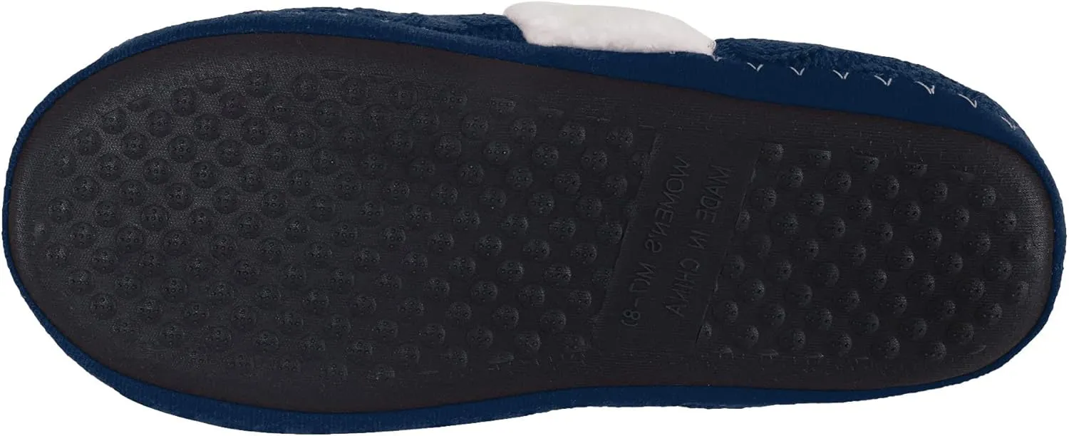 FOCO Women's NFL Team Color Moccasin Slippers