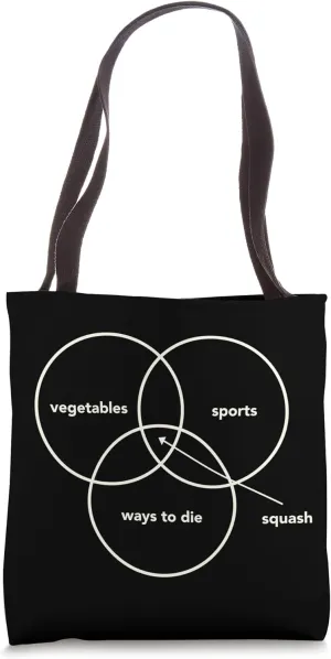 Funny Squash Gear for Squash Player Squasher Squashist Tote Bag