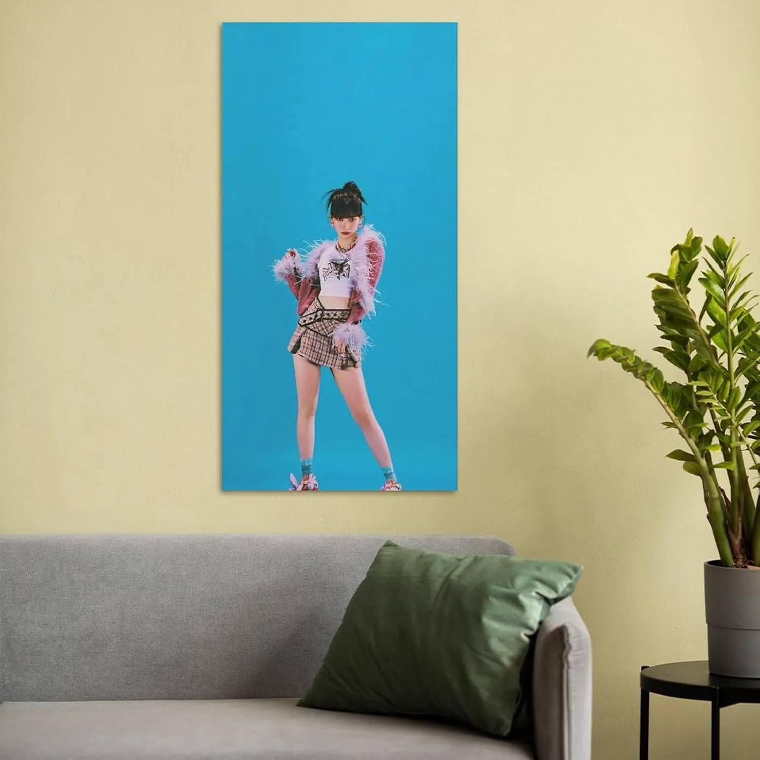 Fxaiui A-ESPA Idol Posters Wall Tapestry Decorative Canvas Merch Use for Party Bedroom Living Room＆Dorm 24x48inch(60x120cm)
