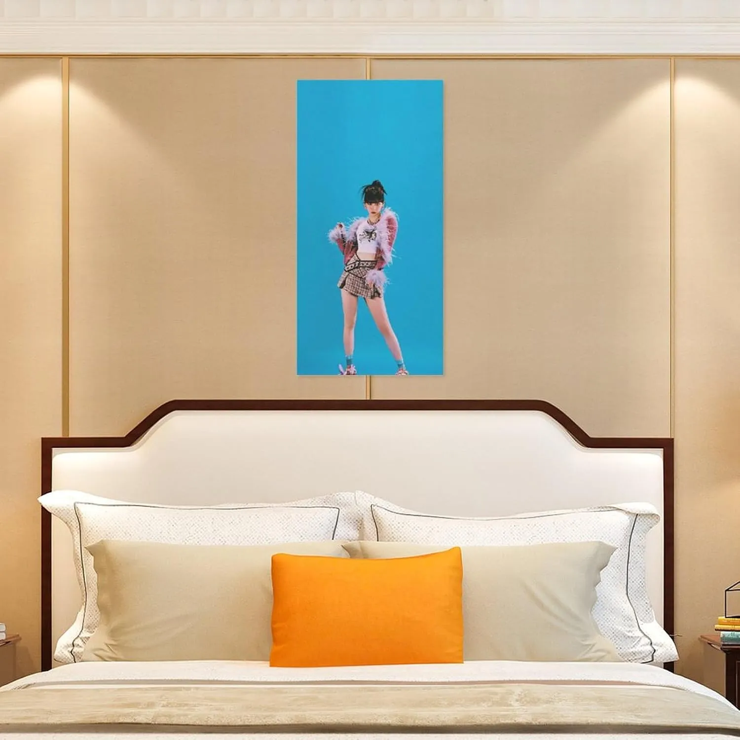 Fxaiui A-ESPA Idol Posters Wall Tapestry Decorative Canvas Merch Use for Party Bedroom Living Room＆Dorm 24x48inch(60x120cm)