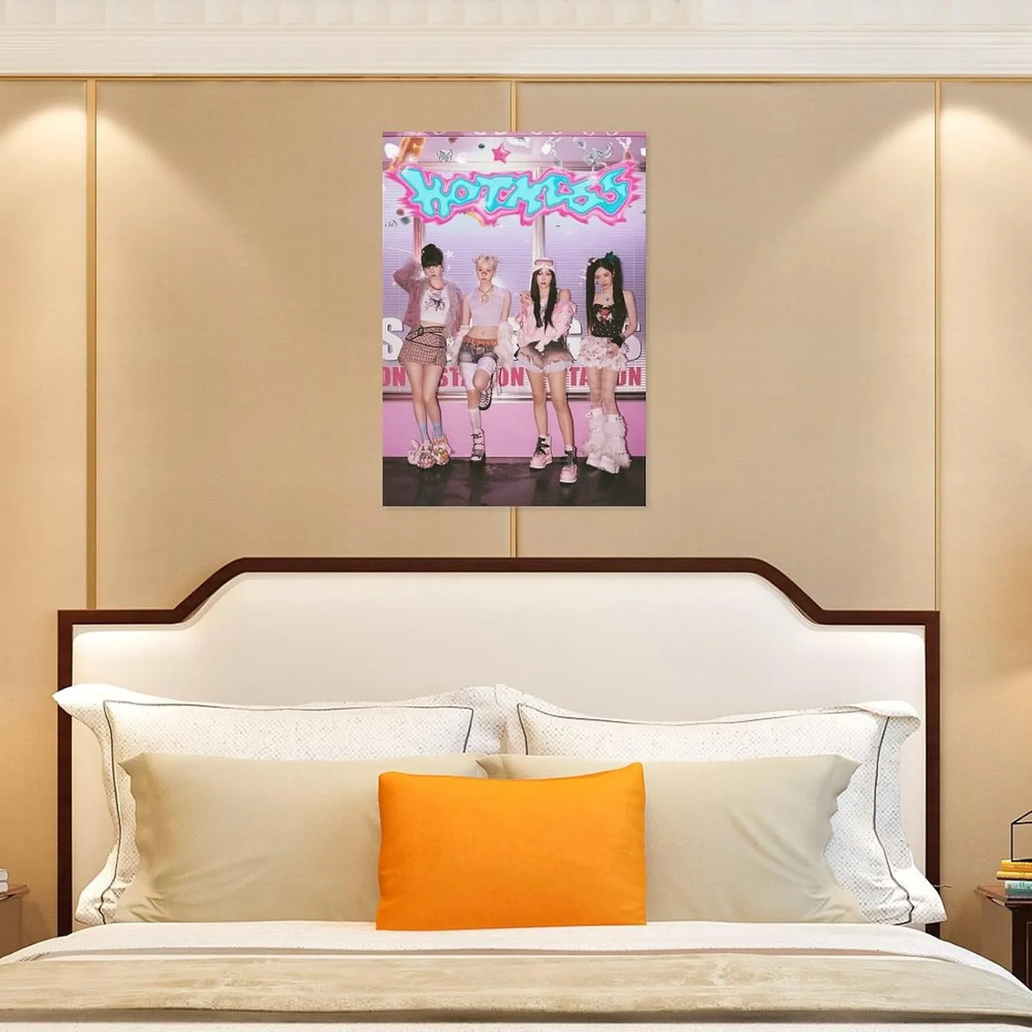 Fxaiui A-ESPA Idol Posters Wall Tapestry Decorative Canvas Merch Use for Party Bedroom Living Room＆Dorm 28x40inch(70x100cm)