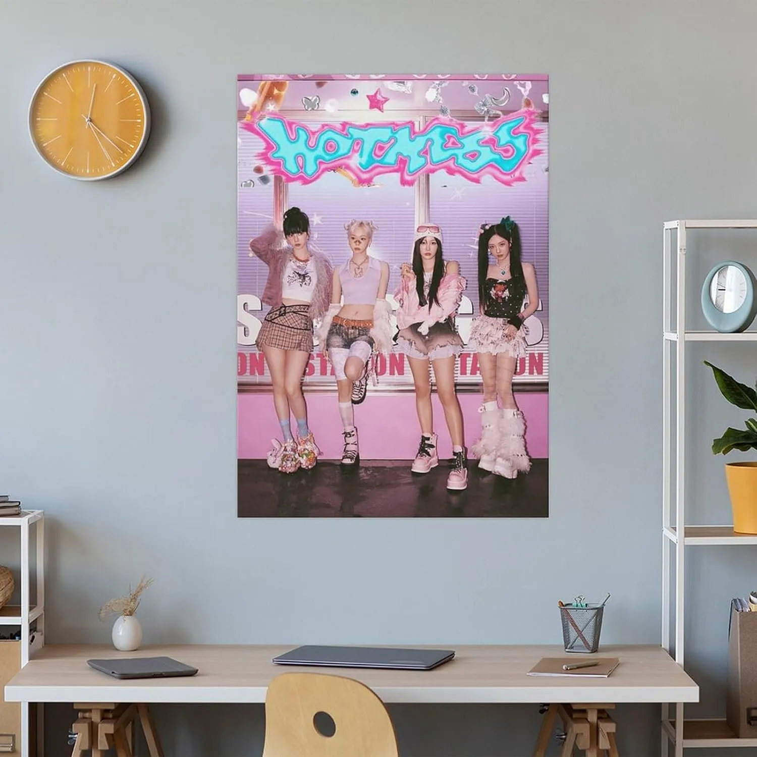 Fxaiui A-ESPA Idol Posters Wall Tapestry Decorative Canvas Merch Use for Party Bedroom Living Room＆Dorm 28x40inch(70x100cm)
