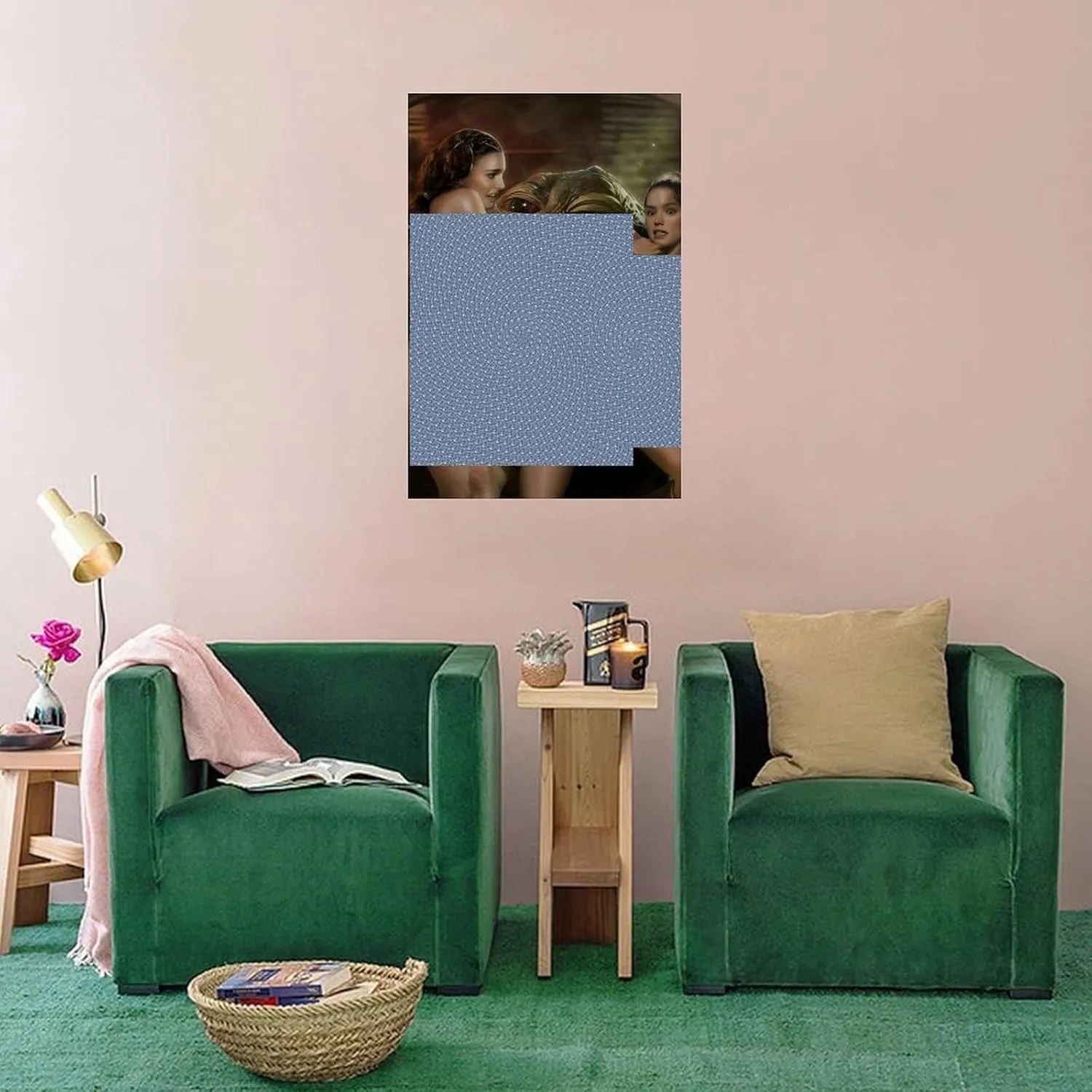 Generic Daisy Ridley Natalie Portman Art Poster 24x36inch (60x90cm) Unframed Modern Landscape Canvas Art Print for Living Room, Office, Bedroom