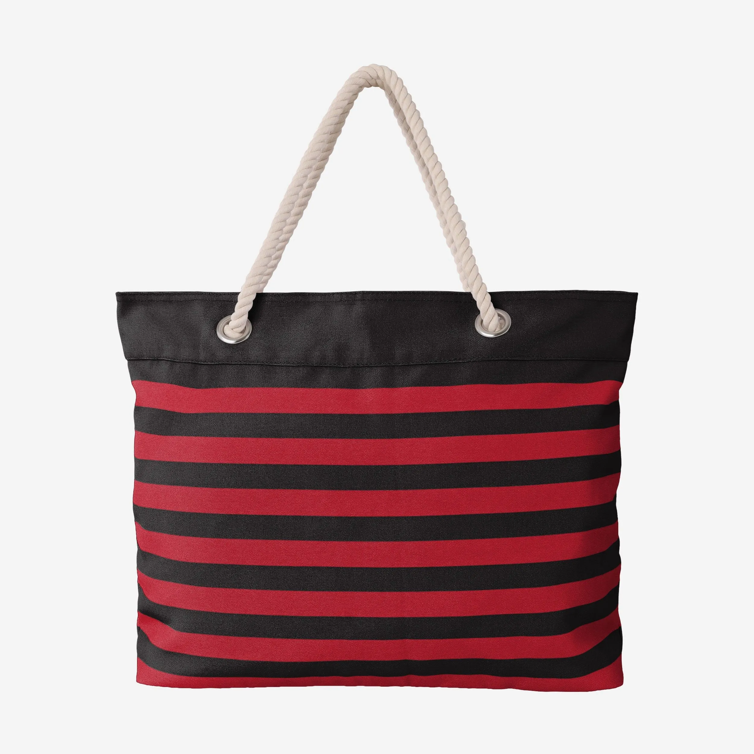 Georgia Bulldogs Nautical Stripe Tote Bag