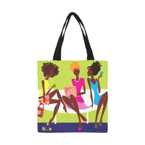 Girl 3 Entrepreneur Divas Canvas Tote Bag