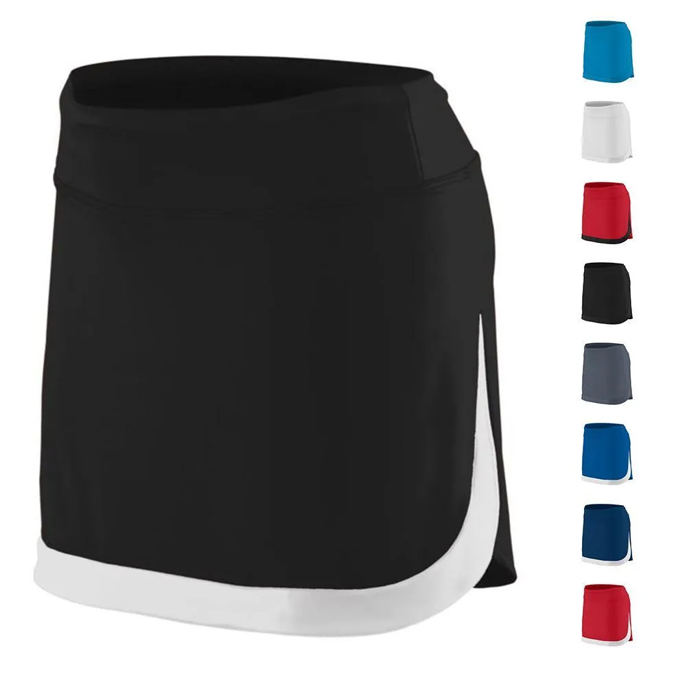 Girls` Action Color Block Skort