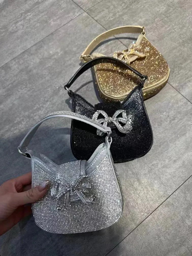 Glittery Mini Diamond Clutch