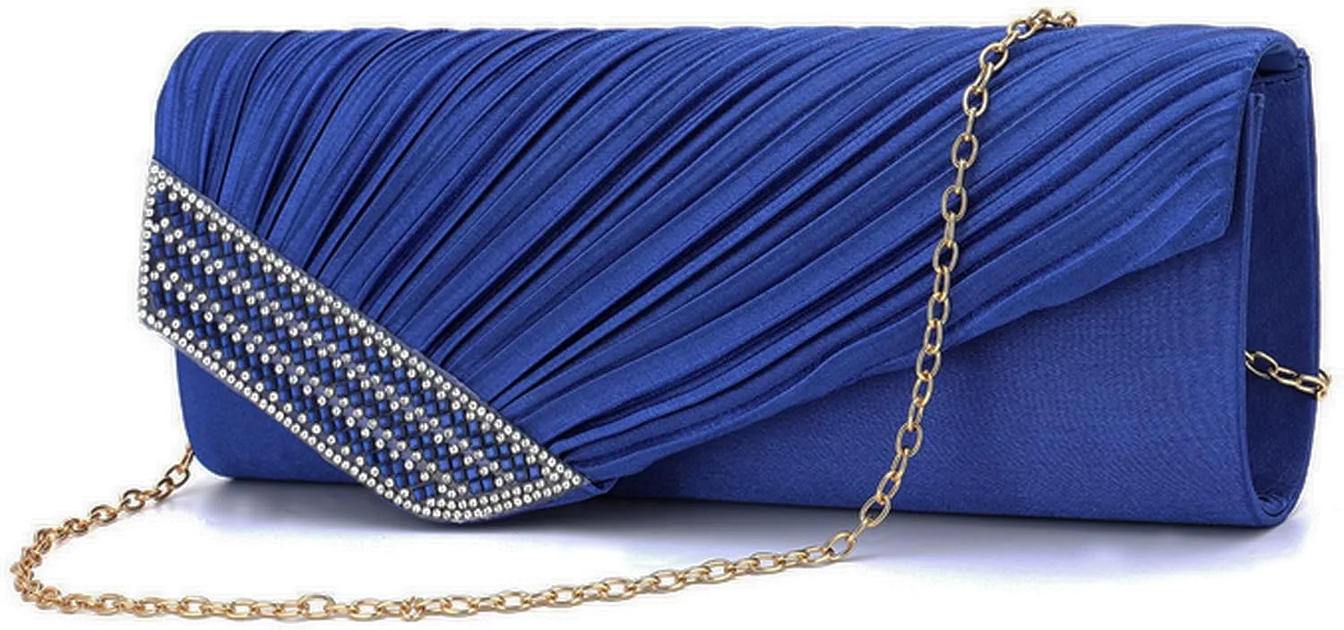 Goclothod Evening Clutch Handbag Women Fashion Crossbody Shoulder Bag Chain Purse