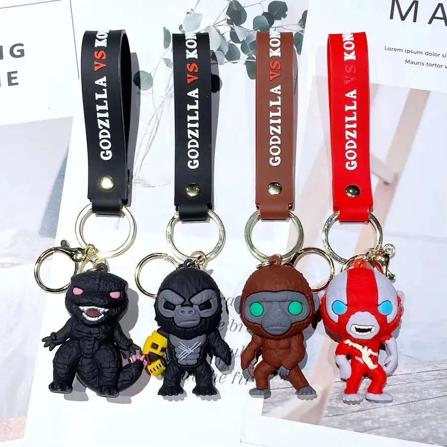 Godzilla vs Kong 3D Keychain