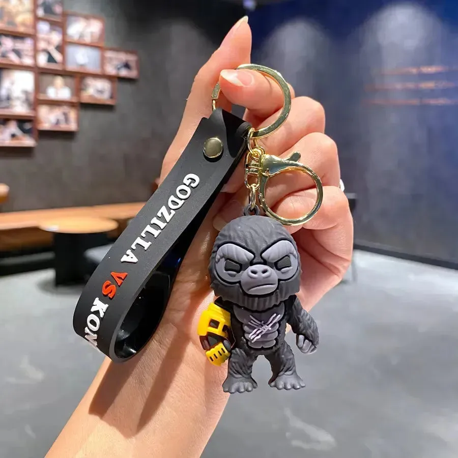 Godzilla vs Kong 3D Keychain