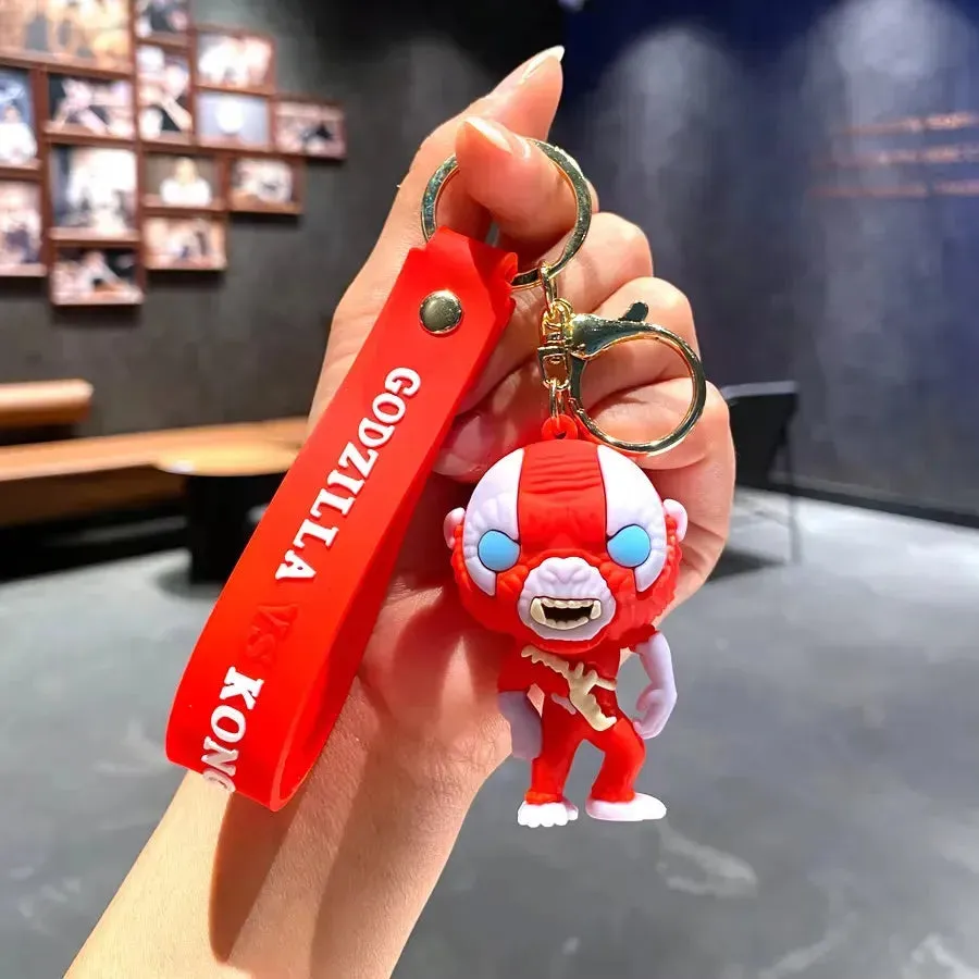Godzilla vs Kong 3D Keychain
