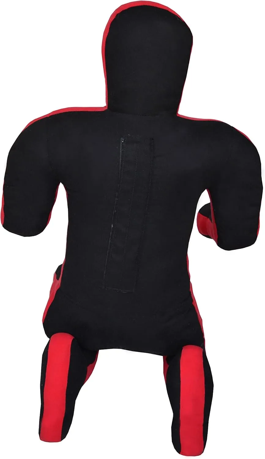 Grappling Dummy BJJ Brazilian JIU Jitsu Wrestling Dummy for Grappling Submission Mixed Martial Arts MMA Training Punching Throwing Boxing Bag Practice Karate Judo Defence -UNFILLED