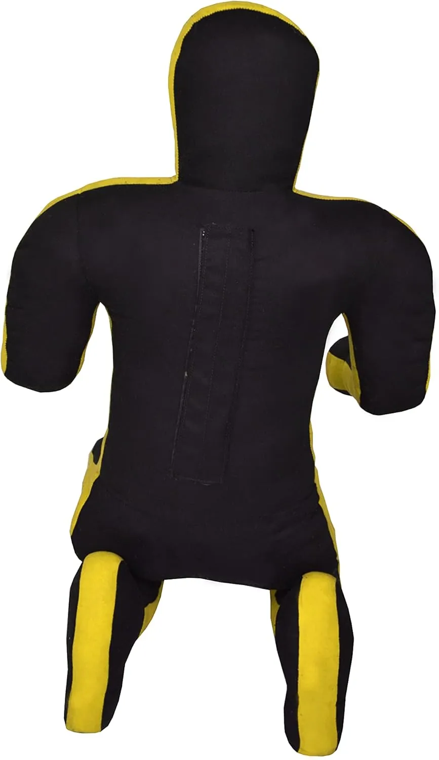 Grappling Dummy BJJ Brazilian JIU Jitsu Wrestling Dummy for Grappling Submission Mixed Martial Arts MMA Training Punching Throwing Boxing Bag Practice Karate Judo Defence -UNFILLED