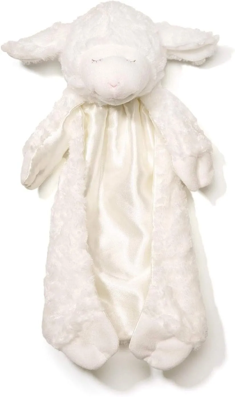 GUND Baby Winky Lamb Huggybuddy Stuffed Animal with Built-in Baby Blanket, White, 15”