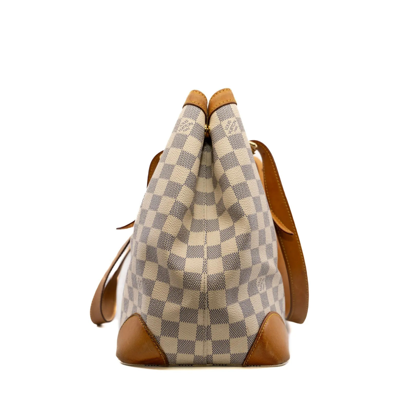 Hampstead MM Damier Azur Tote Bag Ghw 2011