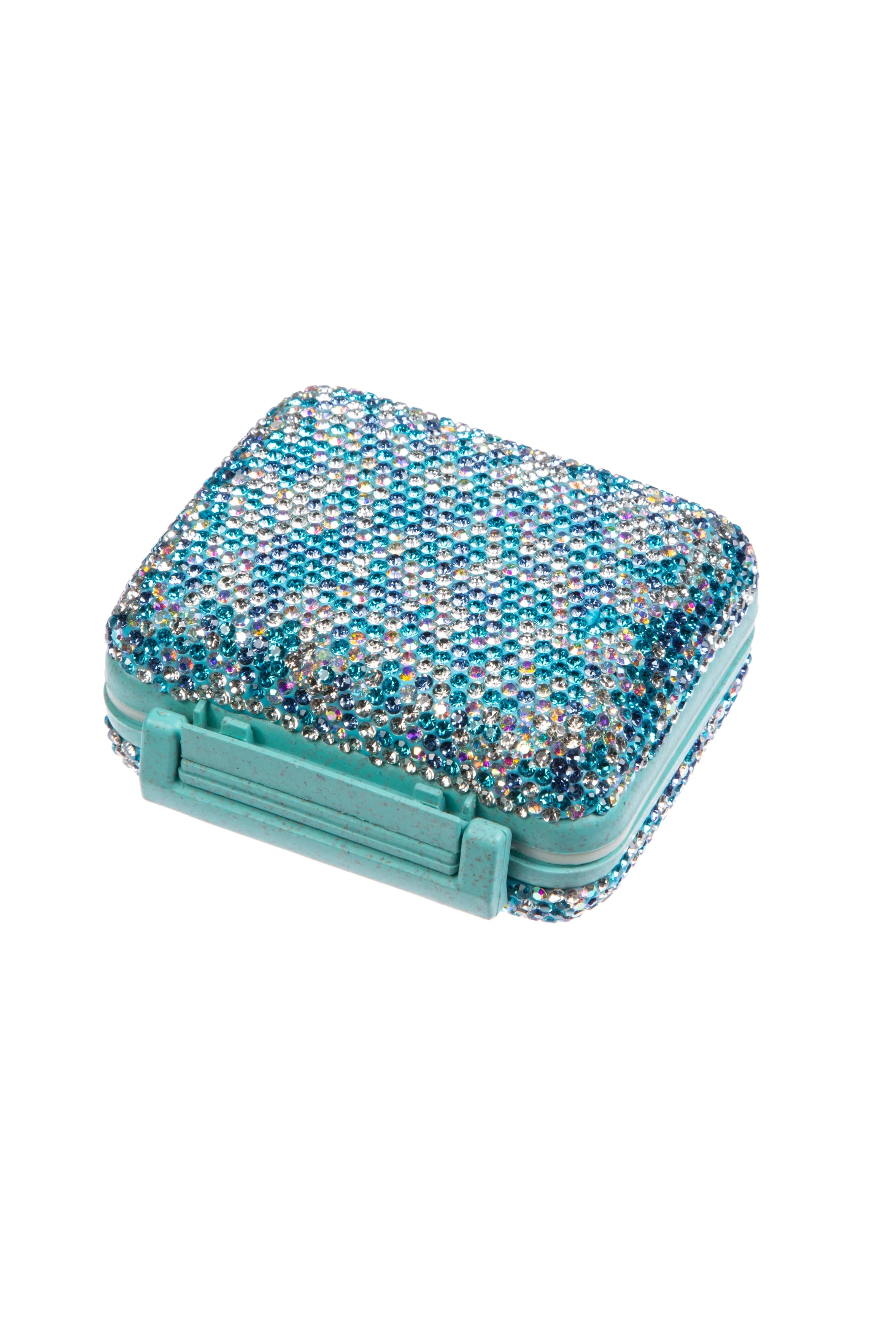 Handmade Rhinestone Medicine Box MIS1023