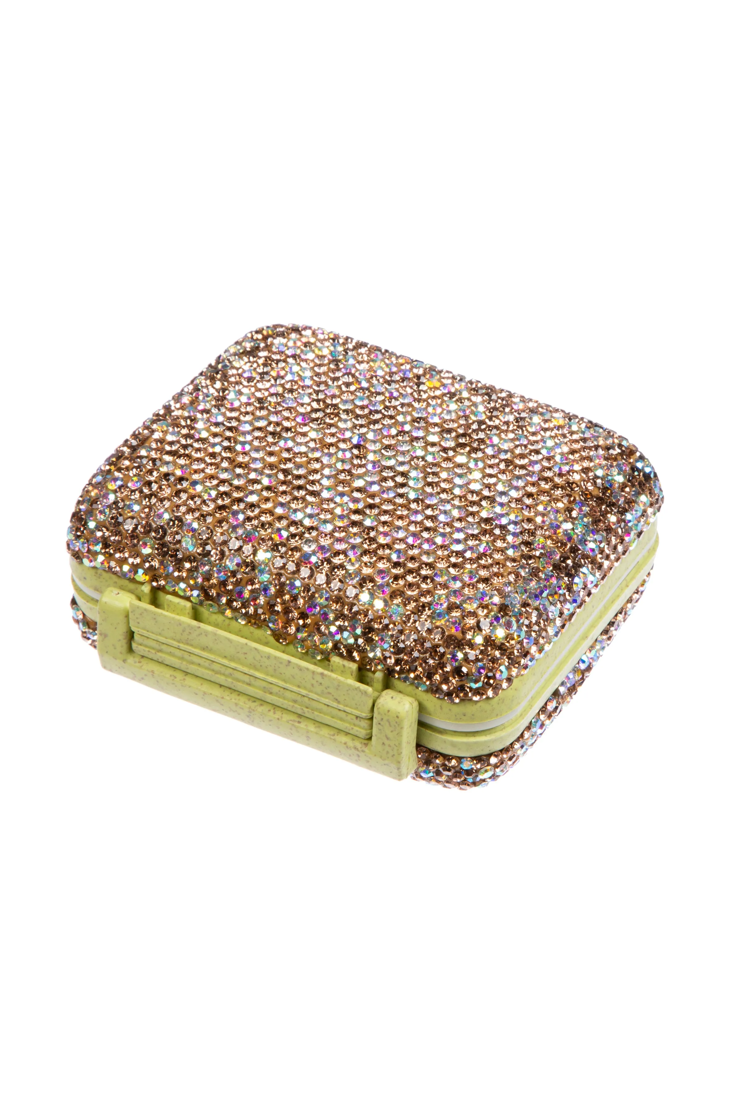 Handmade Rhinestone Medicine Box MIS1023