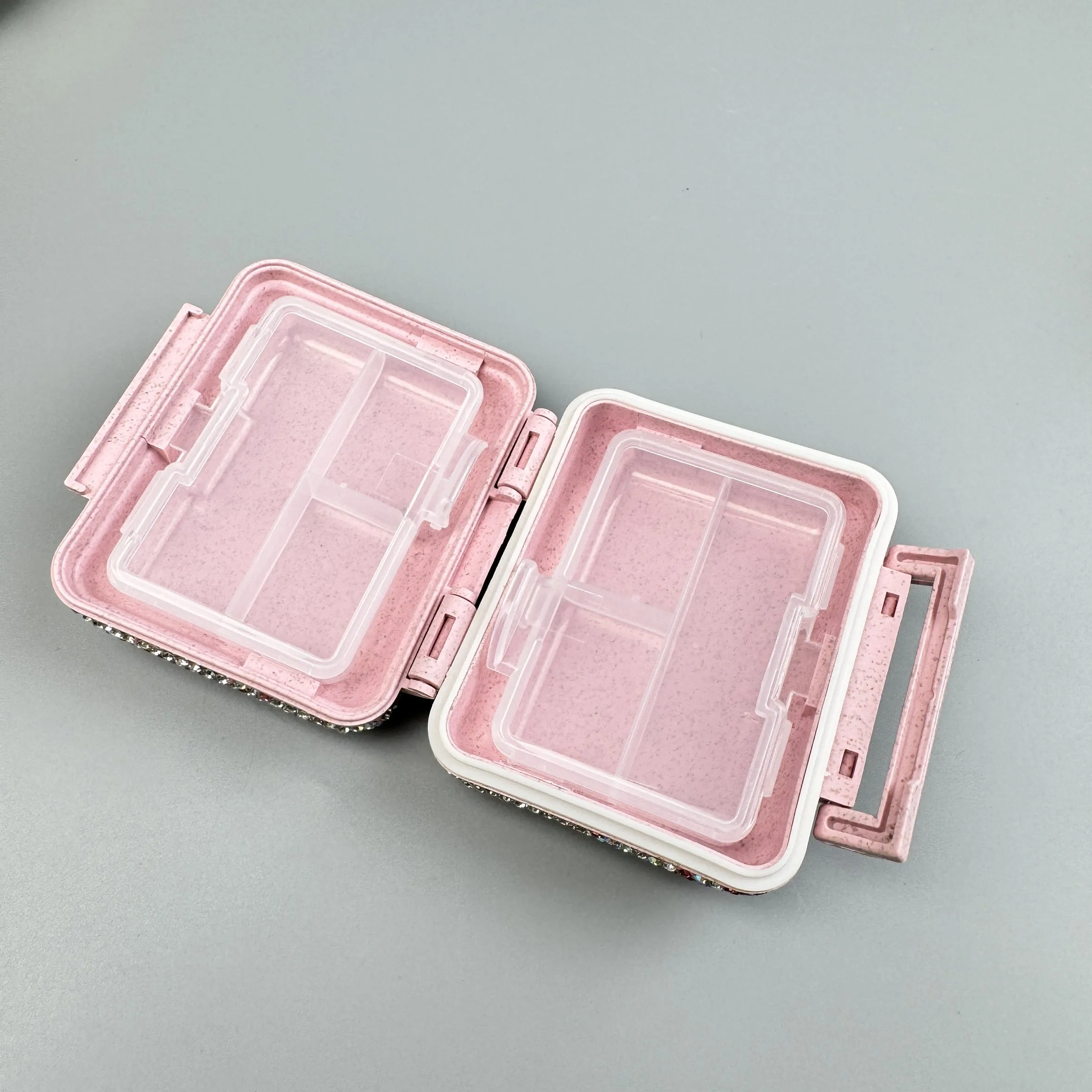 Handmade Rhinestone Medicine Box MIS1023