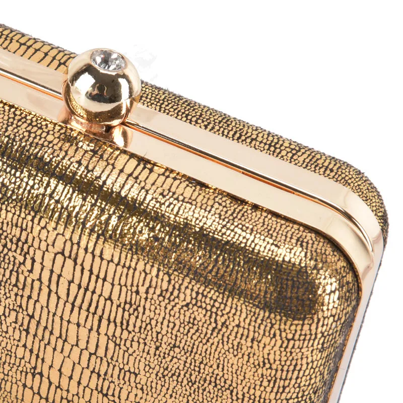Hardcase Gold Clutch
