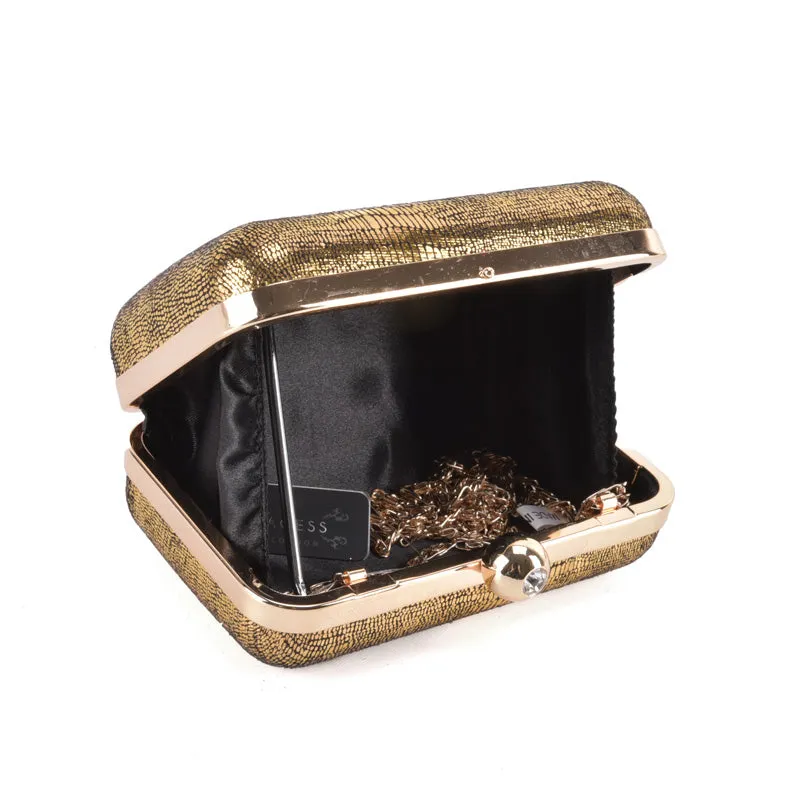 Hardcase Gold Clutch
